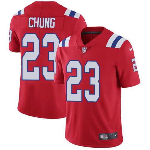 Nike New England Patriots #23 Patrick Chung Red Alternate NFL Vapor Untouchable Limited Jersey,We sell and wholesale Nike New England Patriots #23 Patrick Chung Red Alternate NFL Vapor Untouchable Limited Jersey on line form chian!